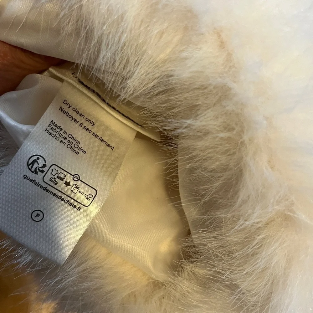 Anthropologie Chloe Faux Fur Stockings - Pair NWT